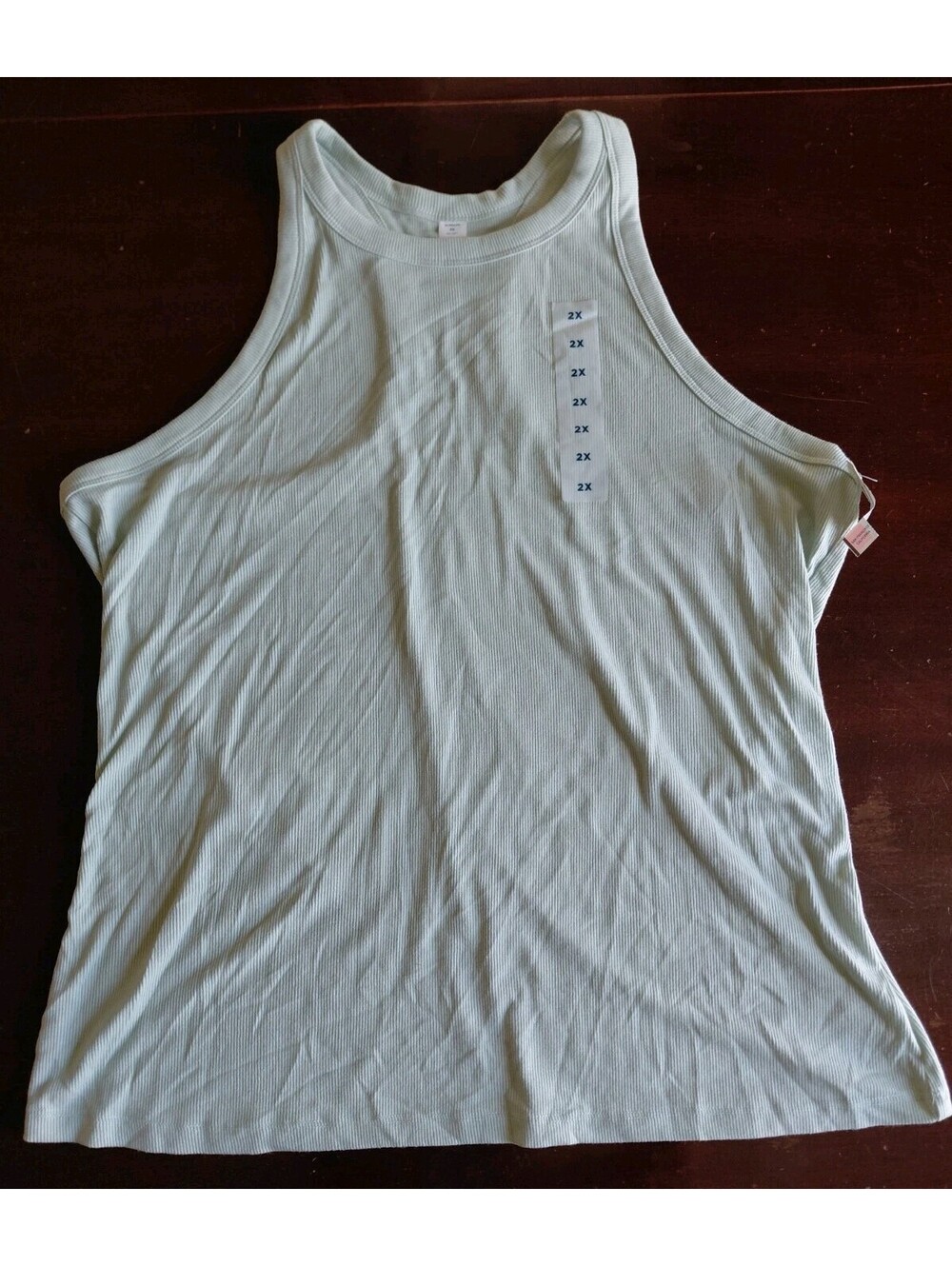 NWT old navy ultralite go dry shirt Womens 2X ribbed Tank Racerback